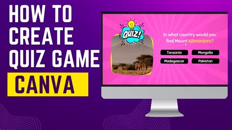 how to make a quiz game