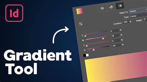 how to make a rainbow gradient in indesign
