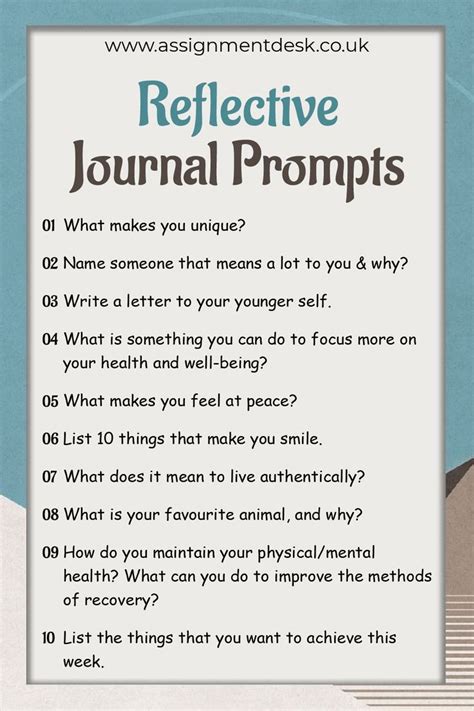 how to make a reflection diary