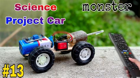 how to make a remote controlled car for a science project