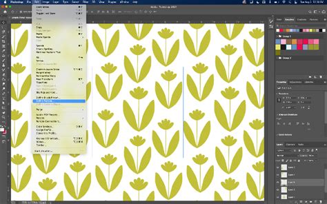 how to make a repeating pattern on photoshop