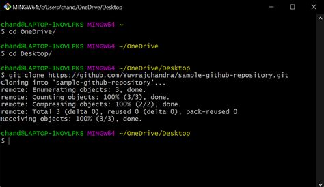 how to make a repository in git bash