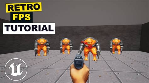 how to make a retro fps game in unreal engine 5