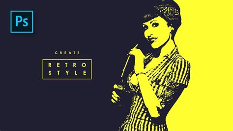 how to make a retro style in photoshop