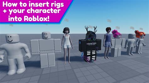 how to make a rig in roblox studio