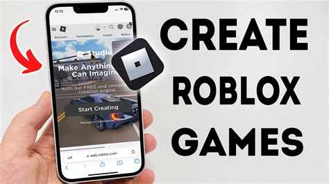 how to make a roblox game on mobile phone