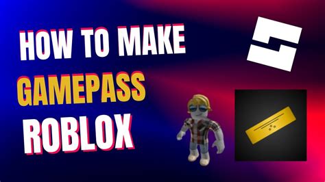 how to make a roblox game pass on computer