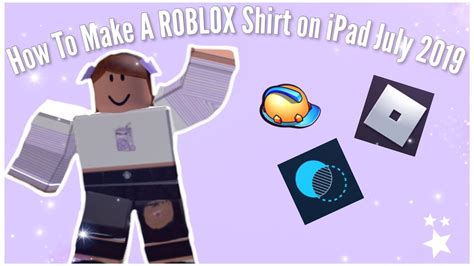 how to make a roblox shirt on ipad for free