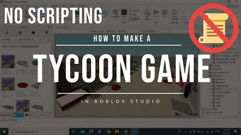 how to make a roblox tycoon game 2024
