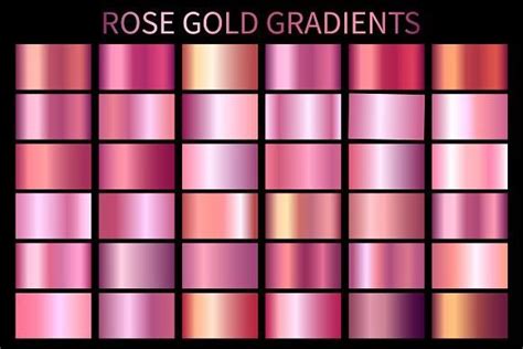 how to make a rose gold gradient in illustrator