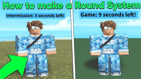 how to make a round system in roblox studio countdown & teleport players