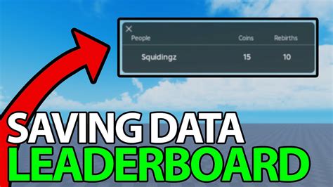 how to make a saving leaderboard in roblox