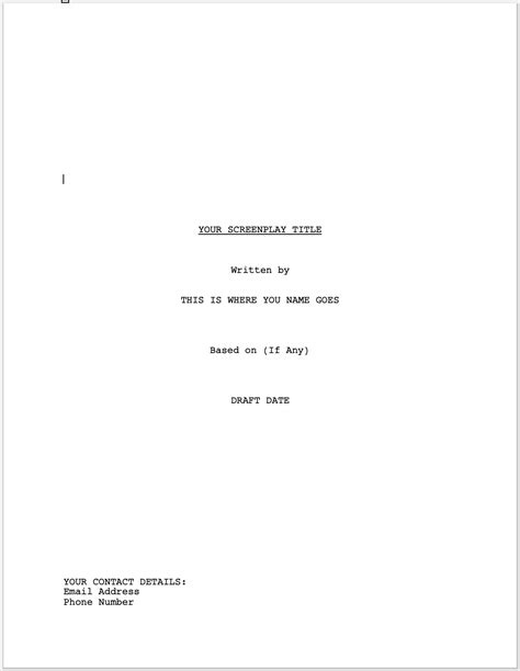 how to make a script cover
