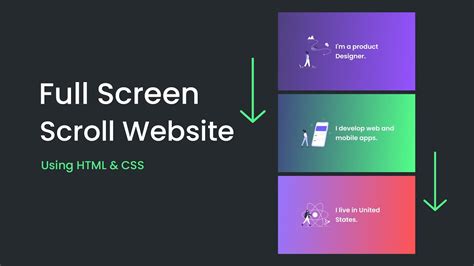 how to make a scrolling image