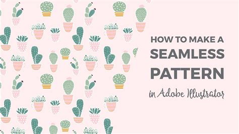 how to make a seamless pattern on paper