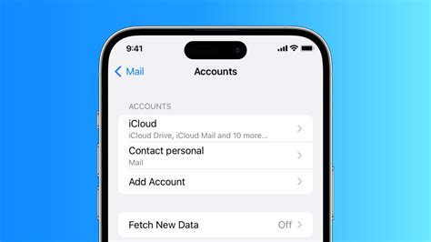 how to make a second email account on iphone