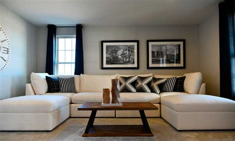 how to make a sectional work in a small space