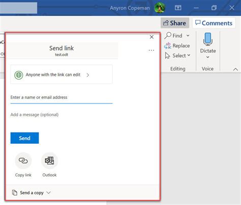 how to make a shared word document editable by multiple users