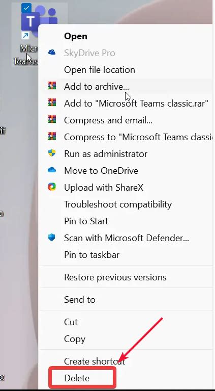 how to make a shortcut for microsoft teams