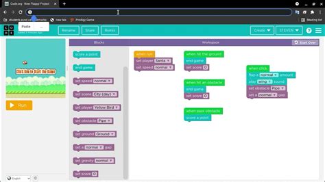 how to make a simple game in code org