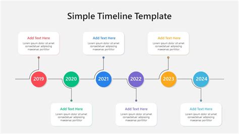 how to make a simple timeline in powerpoint