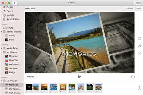 how to make a slideshow background on ipad