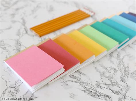 how to make a small notepad