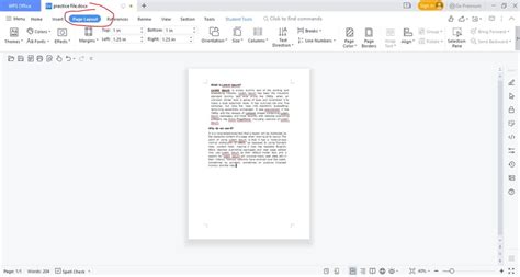 how to make a specific page landscape in word mac