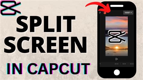 how to make a split screen video on capcut iphone