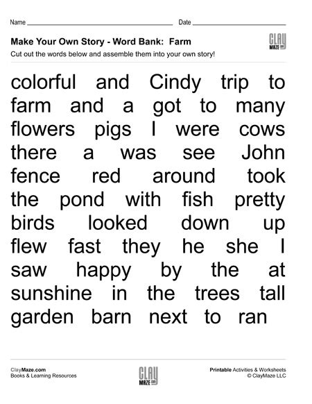 how to make a story in word