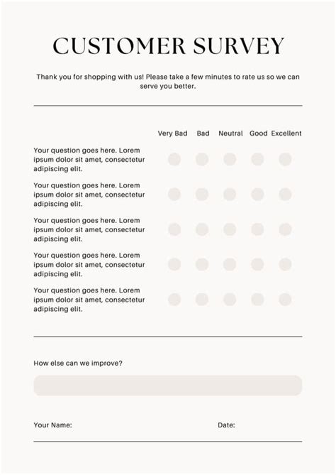 how to make a survey form for free