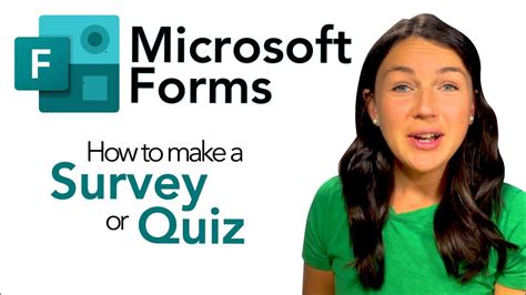 how to make a survey using microsoft forms