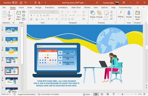 how to make a teaching video with powerpoint
