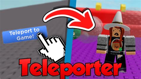 how to make a teleport block in roblox studio