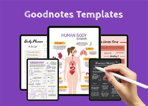 how to make a template on goodnotes