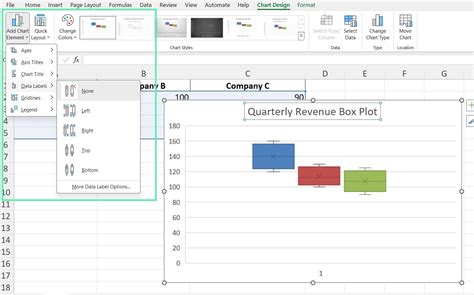 how to make a text box part of a chart in excel