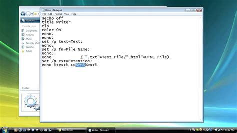 how to make a text file html