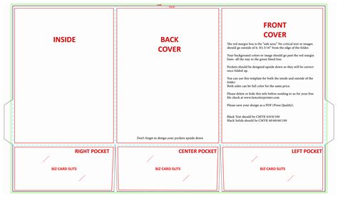 how to make a trifold brochure template in word
