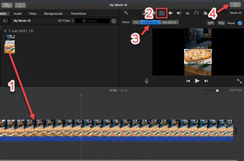how to make a vertical video horizontal in imovie