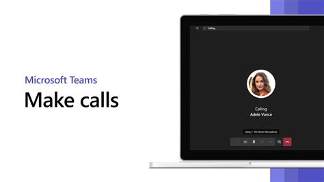 how to make a video call on microsoft teams