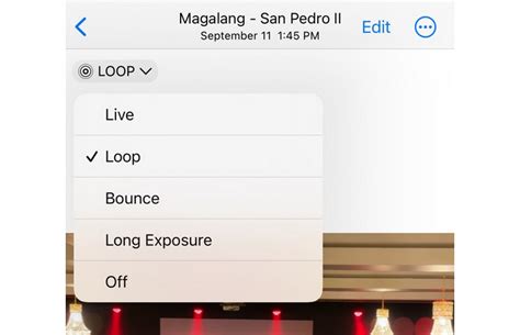 how to make a video play on a loop iphone