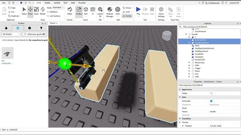 how to make a view model in roblox studio