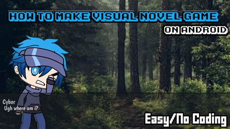 how to make a visual novel game in scratch