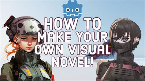 how to make a visual novel in godot