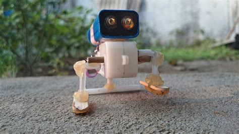 how to make a walking robot at home