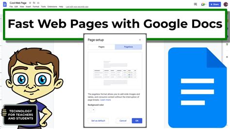 how to make a website blue on google docs
