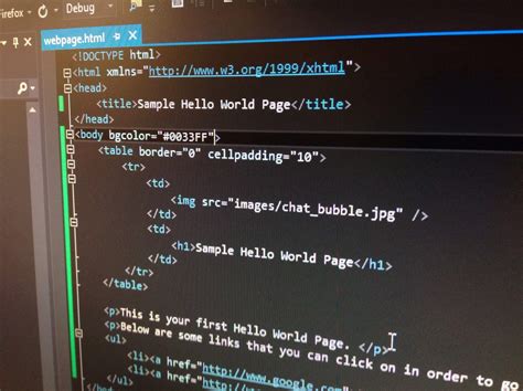 how to make a website using html and css in notepad
