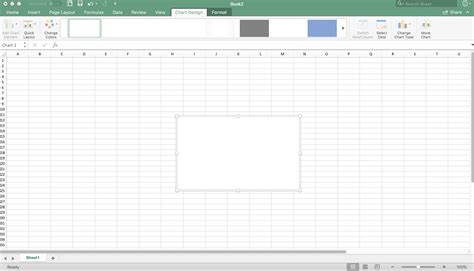 how to make a white page in excel