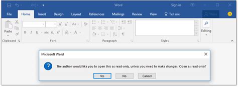 how to make a word doc read only on mac