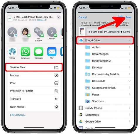 how to make a word document pdf on iphone